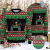 Grinch Beer Christmas Knitted Sweater