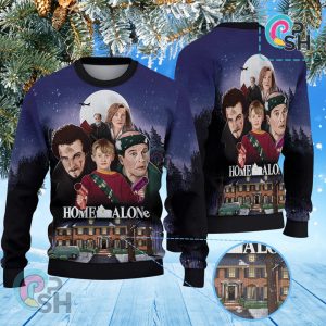 Home Alone Christmas Knitted Sweater