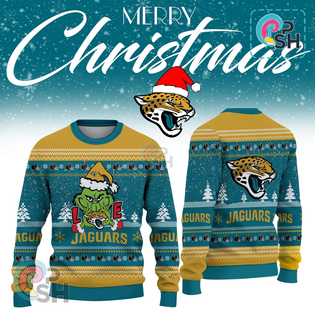 Jacksonville Jaguars Limited Ugly Christmas Sweaters Jacksonville Jaguars Limited Ugly Christmas Sweaters