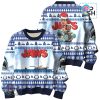 Iron Maiden Fear of the Dark Christmas Knitted Sweater