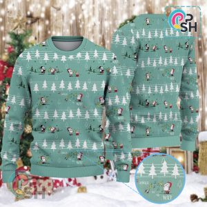Peanuts Snoopy Christmas Knitted Sweater