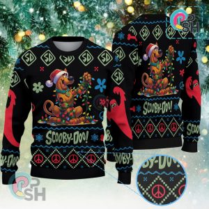 Scooby Doo Christmas Knitted Sweater