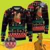 SantaZilla Godzilla Christmas Knitted Sweater