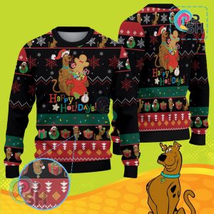 Scooby – Doo Happy Holiday Christmas Knitted Sweater
