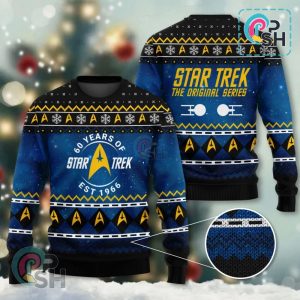 Star Trek Limited Edition Christmas Knitted Sweater