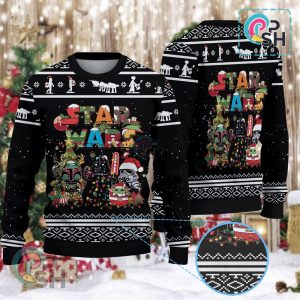 Star Wars Christmas Knitted Sweater