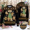 Star Wars Santa Darth Vader Open Sleigh Christmas Lights Knitted Sweater
