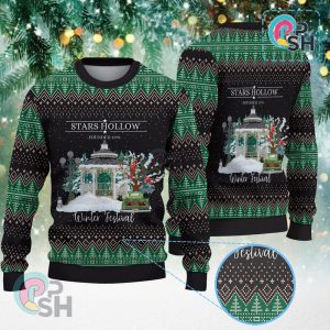 Stars Hollow Gilmore Girls Christmas Knitted Sweater