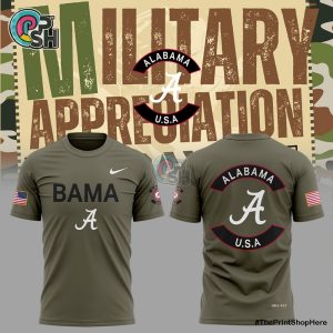 Alabama Military Appreciation 2025 Hoodie