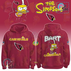 Arizona Cardinals NFL The Simpson Limited Edition Hoodie And Cap