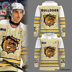 Brantford Bulldogs Military Appreciation Night Hockey Jersey