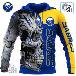 Buffalo Sabres Skull Fury Hoodie