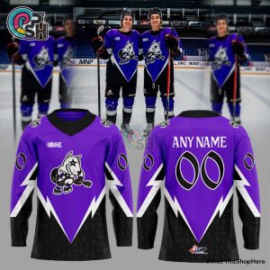 Custom Niagara IceDogs 2025 Classic Rock Hockey Jersey