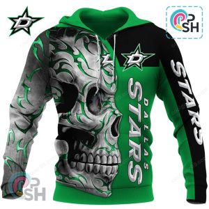Dallas Stars Skull Fury Hoodie