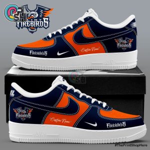 Flint Firebirds Custom Name Air Force 1 Shoes