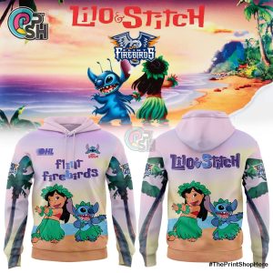 Flint Firebirds Lilo & Stitch Limited Edition Combo Hoodie, Pants