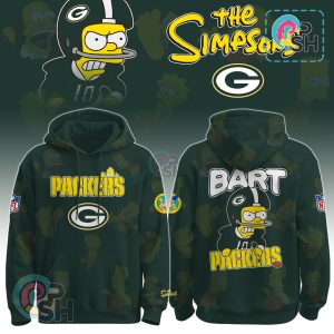 Green Bay Packers NFL The Simpson Limited Edition Hoodie And Cap