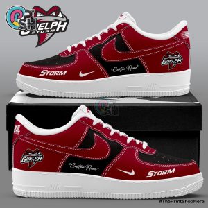 Guelph Storm Custom Name Air Force 1 Shoes