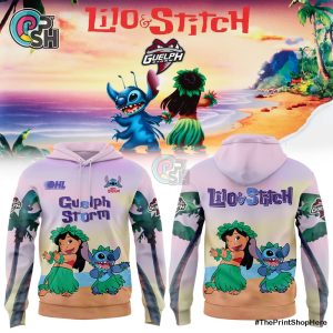 Guelph Storm Lilo & Stitch Limited Edition Combo Hoodie, Pants