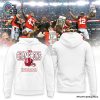 Indiana Hoosiers 2025 Big Ten Football Champions Red Hoodie