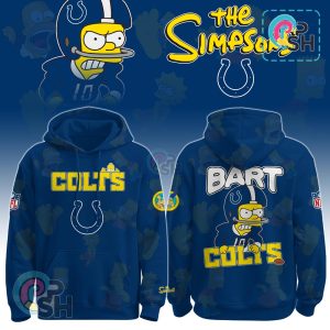 Indianapolis Colts NFL The Simpson Limited Edition Hoodie And Cap