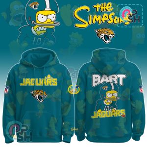Jacksonville Jaguars NFL The Simpson Limited Edition Hoodie And Cap