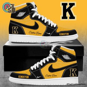 Kingston Frontenacs Custom Name Air Jordan 1 Shoes