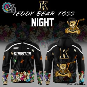 Kingston Frontenacs Teddy Bear Toss Night Combo Hoodie, Pants