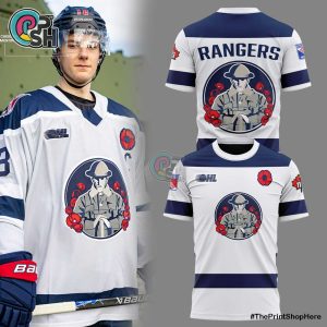 Kitchener Rangers 110th Anniversary White Hoodie