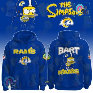 Los Angeles Rams NFL The Simpson Limited Edition Hoodie And Cap