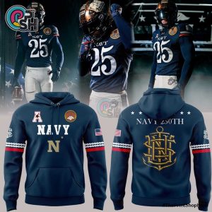 Navy Football Uniforms 20th Anniversary Hoodie, Pants