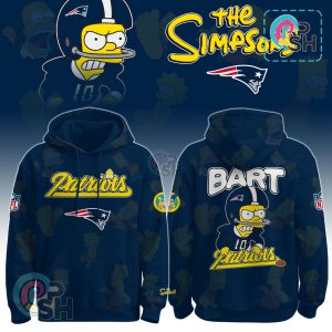 New England Patriots NFL The Simpson Limited Edition Hoodie And Cap