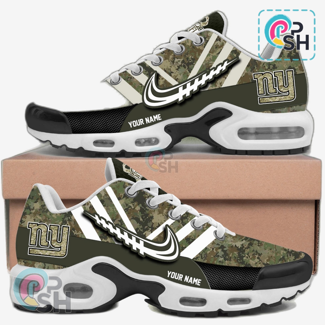 New York Giants Salute to Service Limited Edition Air Max Plus New York Giants Salute to Service Limited Edition Air Max Plus