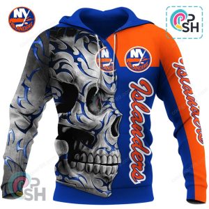 New York Islanders Skull Fury Hoodie