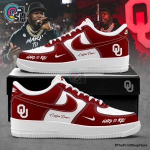 Oklahoma Hard to Kill Custom Name Air Force 1 Sneakers