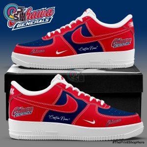 Oshawa Generals Custom Name Air Force 1 Shoes