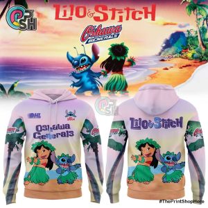 Oshawa Generals Lilo & Stitch Combo Hoodie, Pants