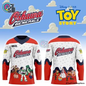 Oshawa Generals Toy Story Hockey Jersey