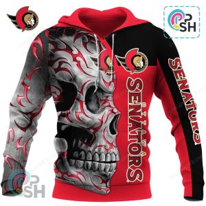 Ottawa Senators Skull Fury Hoodie