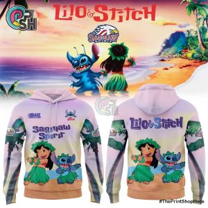 Saginaw Spirit Lilo & Stitch Combo Hoodie, Pants