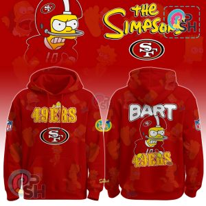 San Francisco 49ers NFL The Simpson Limited Edition Hoodie And Cap