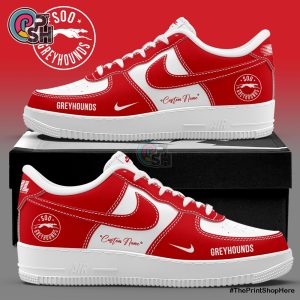Soo Greyhounds Custom Name Air Force 1 Shoes
