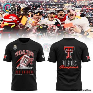 Texas Tech Red Raiders 2025 Champions Black Hoodie