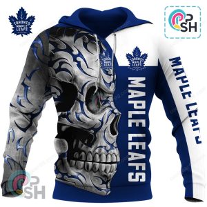 Toronto Maple Leafs Skull Fury Hoodie