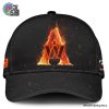 Black baseball cap with 