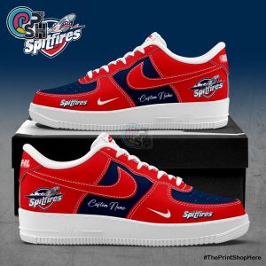 Windsor Spitfires Custom Name Air Force 1 Shoes