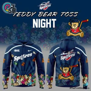 Windsor Spitfires Teddy Bear Toss Night Combo Hoodie, Pants